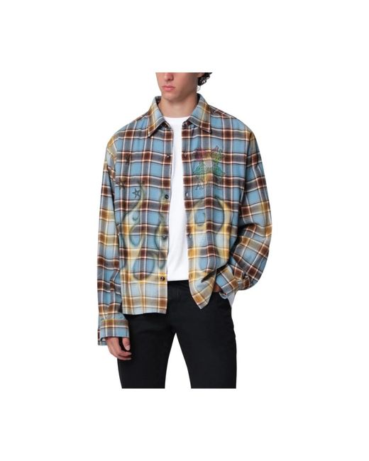 Amiri Blue Casual Shirts for men