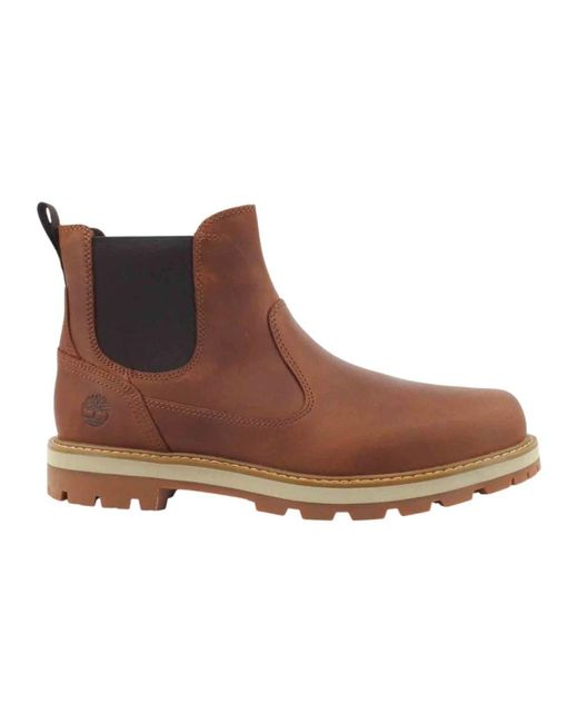 Timberland Brown Chelsea Boots for men
