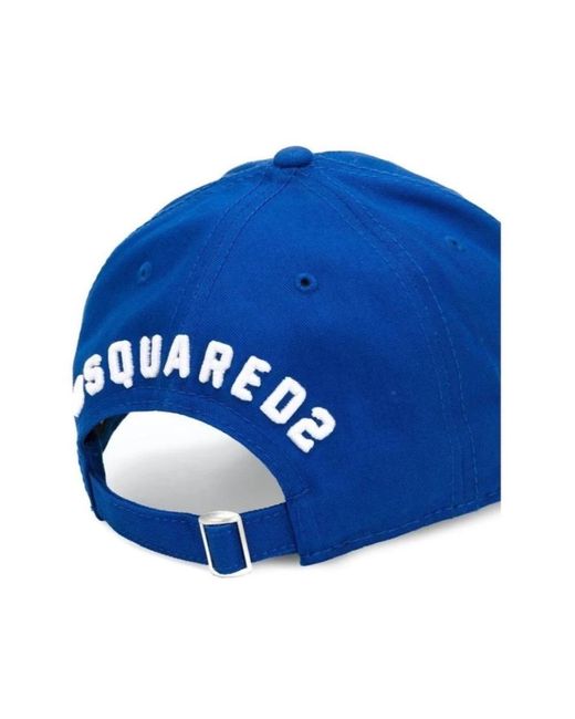 DSquared² Blue Caps for men