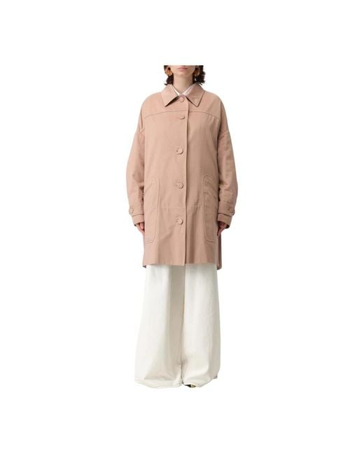 Dries Van Noten Natural Single-Breasted Coats