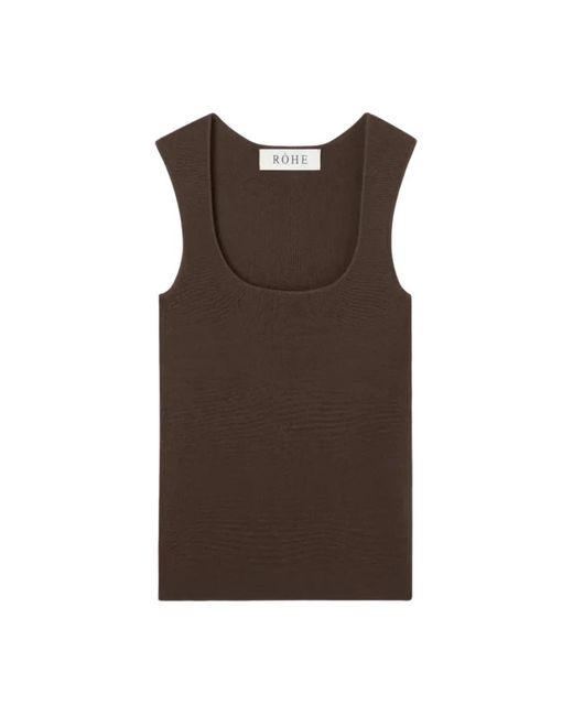 Rohe Bustier Top in het Brown