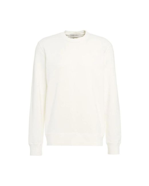 Golden Goose Deluxe Brand White Sweatshirts for men