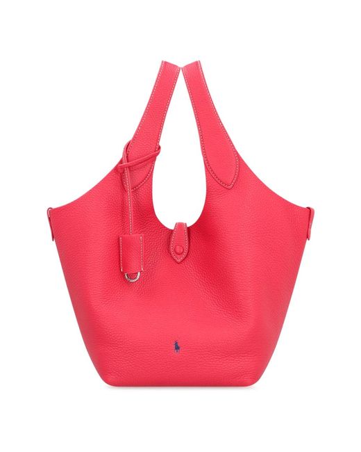 Polo Ralph Lauren Red Tote Bags