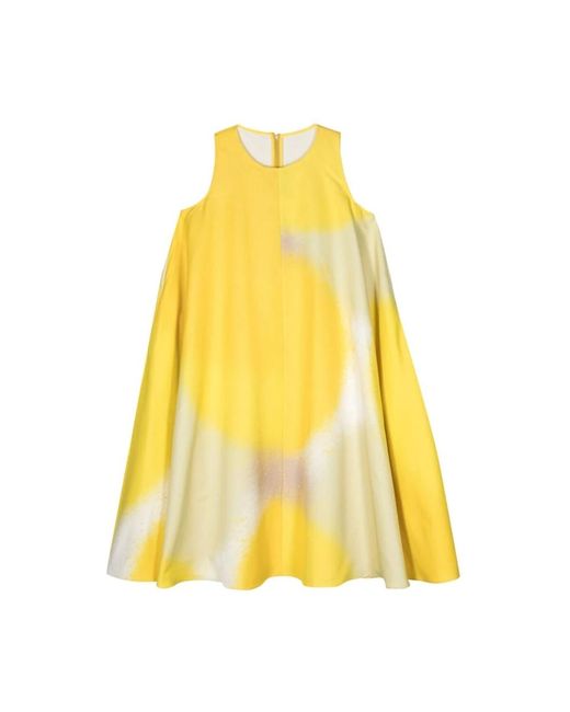 Dresses > day dresses > short dresses Gianluca Capannolo en coloris Yellow