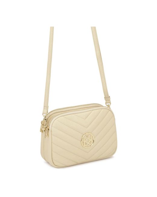 Kazar Room Crossbody Tas Met Groot Monogram in het Natural