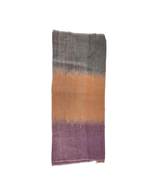 Altea Accessoires ,Oranje ,Katoen Winter Scarves in het Brown