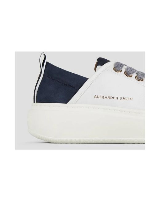 Alexander Smith White Sneakers