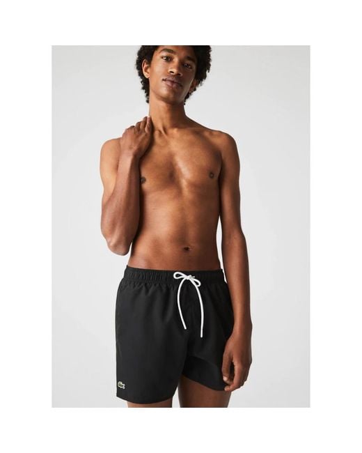 Lacoste Black Beachwear for men
