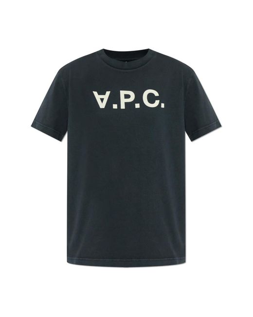 A.P.C. Black T-Shirts