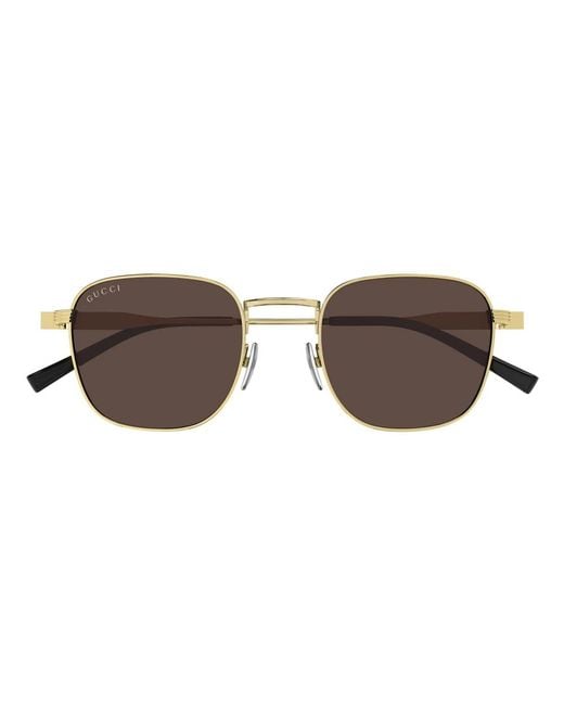 Gucci Brown Sunglasses for men