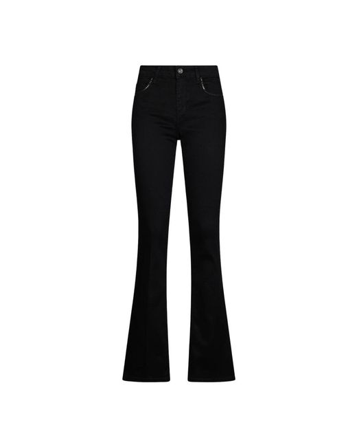 Liu Jo Black Boot-Cut Jeans