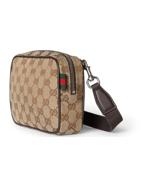 Gucci Brown Cross Body Bags