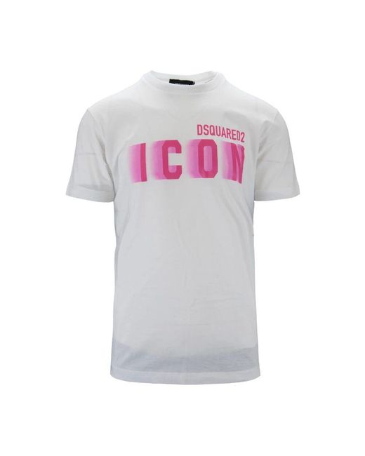 DSquared² Pink T-Shirts for men