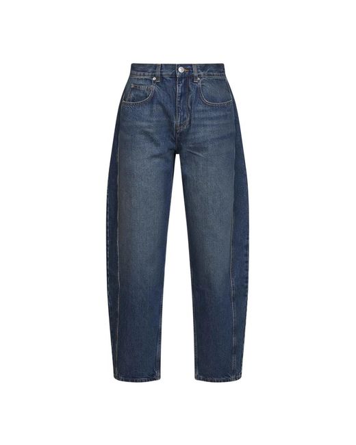 Isabel Marant Blue Loose Fit Jeans