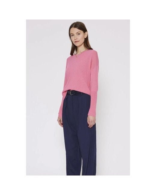 arch4 Red Round-Neck Knitwear