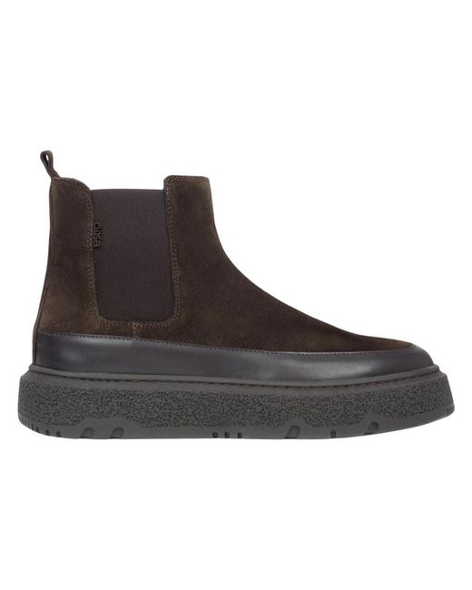 ESTRO Brown Chelsea Boots