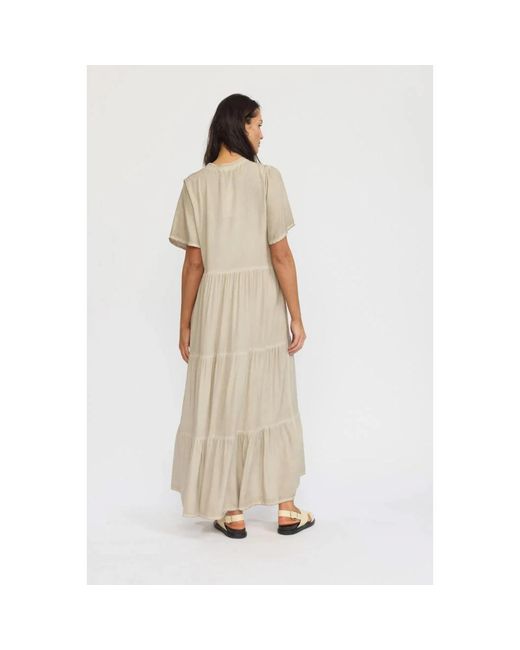2-Biz Natural Maxi Dresses