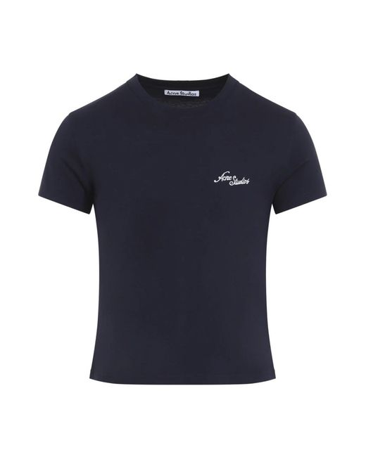Acne Blue T-Shirts for men