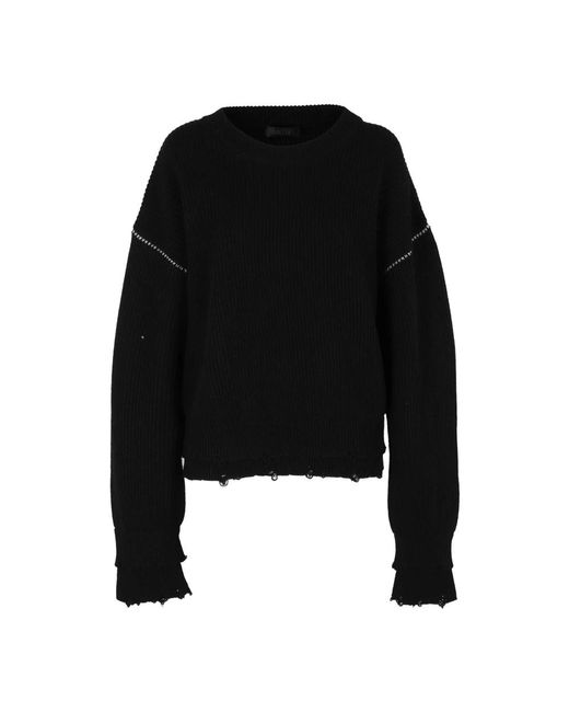 Maglione a maglia di Ssheena in Black