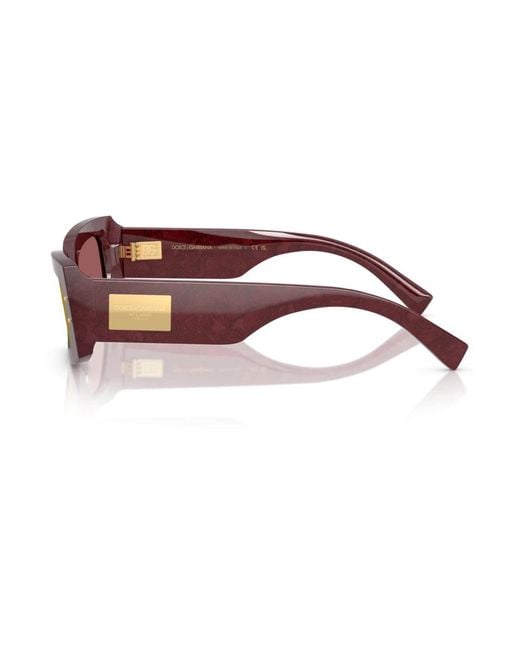 Dolce & Gabbana Purple Sunglasses