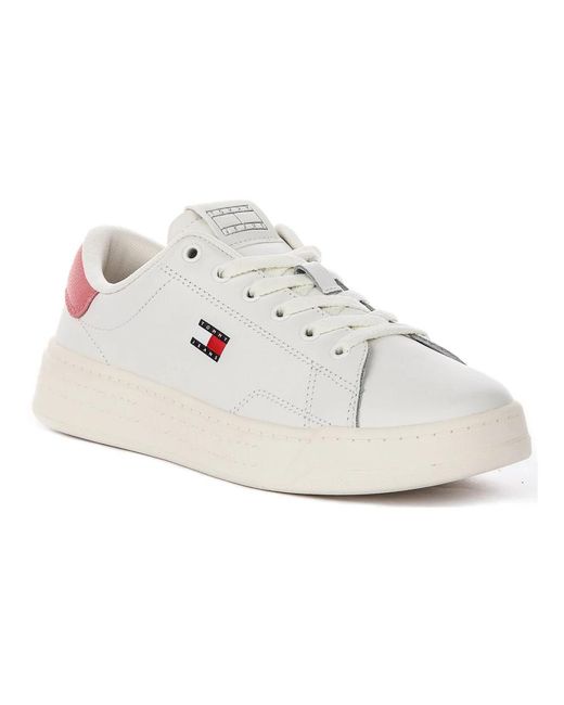 Tommy Hilfiger White Sneakers