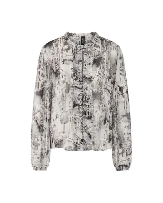 Marc Cain Blouses in het Gray