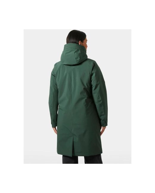 Helly Hansen Jassen ,Groen ,Polyester Parka W Victoria Ins Ra in het Green