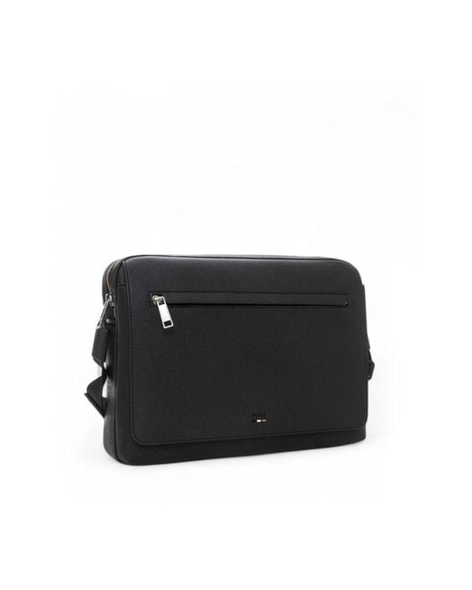 Boss Black Cross Body Bags for men