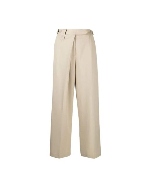 Christopher Esber Natural Wide Trousers