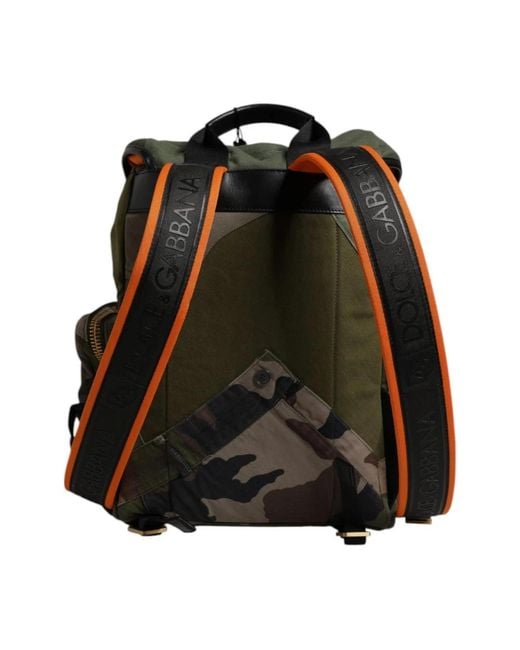 Dolce & Gabbana Green Backpacks for men