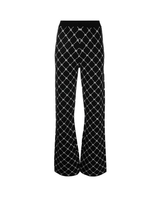 Sonia Rykiel Black Casual schwarze baumwollhose