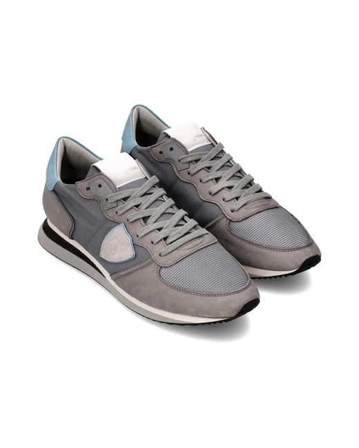 Philippe Model Gray Sneakers for men