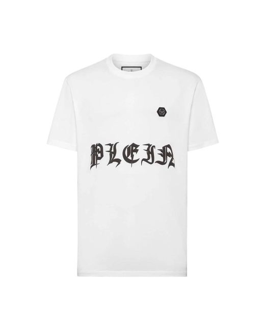 Philipp Plein Print Wit T-Shirt in het White voor heren