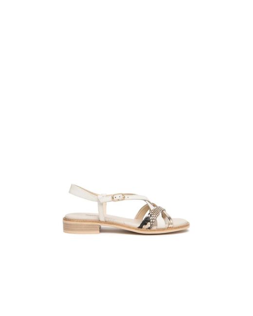Nero Giardini Natural Flat Sandals