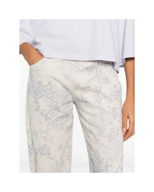 Forte_forte White Wide Jeans