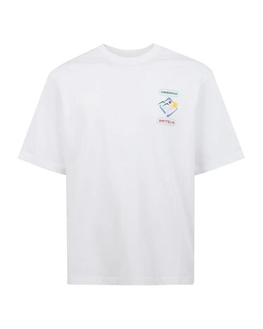 Casablanca White T-Shirts for men