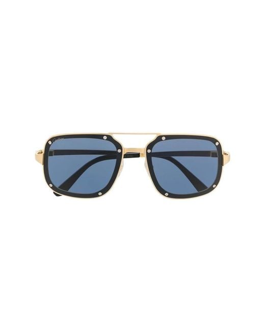 Cartier Blue Sunglasses for men
