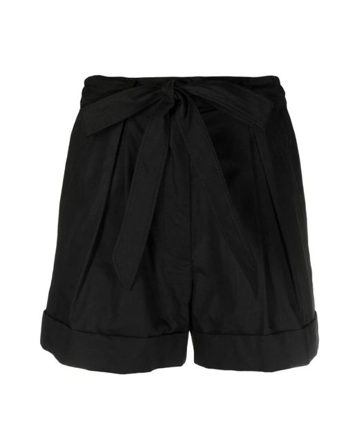 Pinko Black Short Shorts