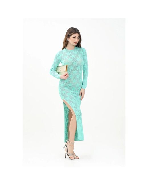 Maxi Dresses Akep de color Green