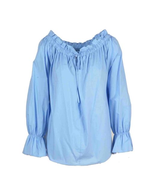 L'Autre Chose Blue Blouses