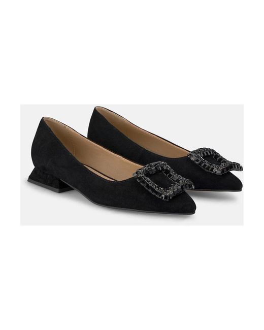 Alma En Pena. Black Ballerina Shoes