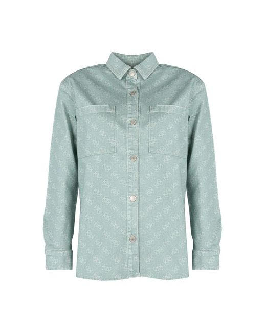 Denim Jackets Guess de color Blue