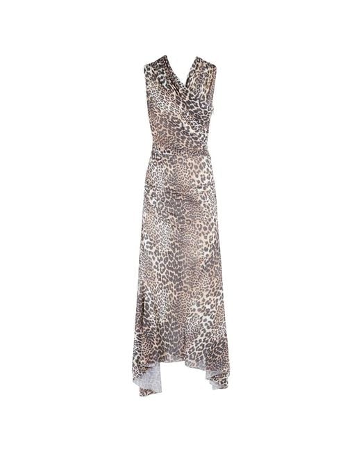 Party Dresses Ganni de color Natural