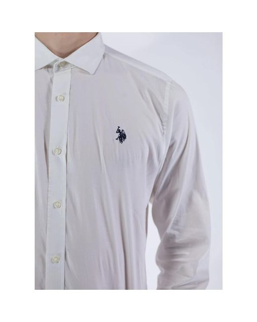 U.S. POLO ASSN. Formal Shirts in White für Herren