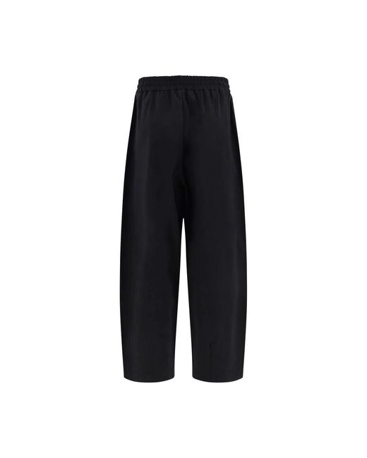 Wide Trousers Brunello Cucinelli de color Black