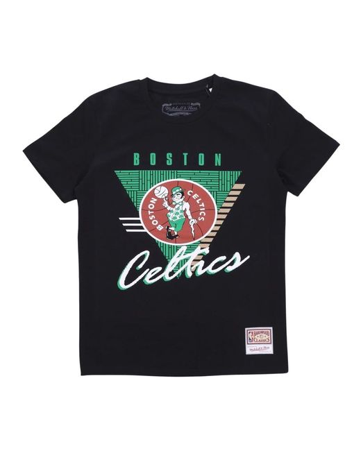 T-Shirts Mitchell & Ness de hombre de color Black