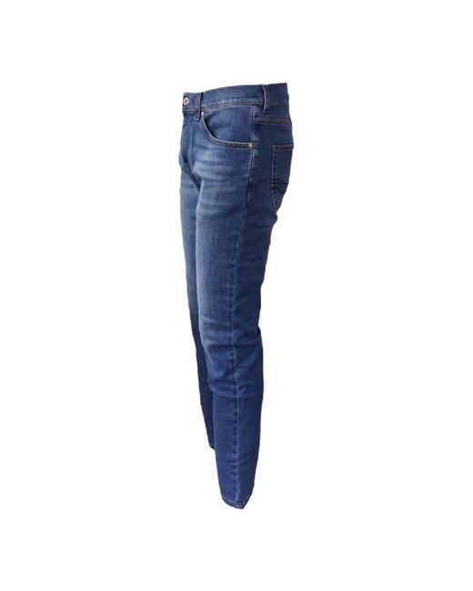 Harmont & Blaine Blue Slim-Fit Jeans for men