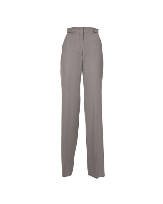 Max Mara Gray Wide Trousers