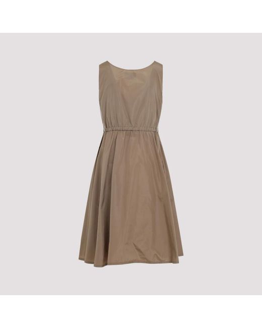 Miu Miu Brown Midi Dresses