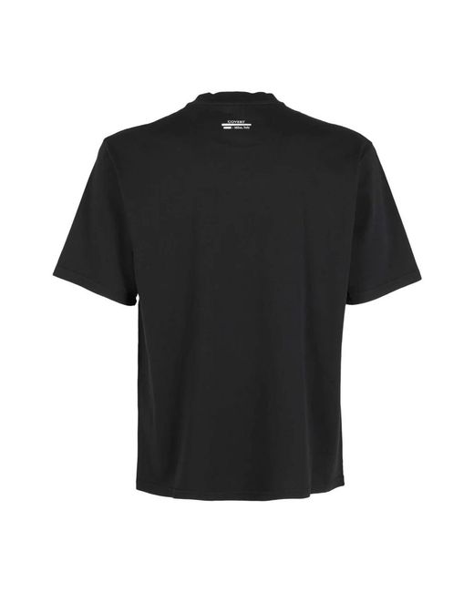 Covert Tops ,Zwart ,Katoen Logo Achterstijl in het Black voor heren
